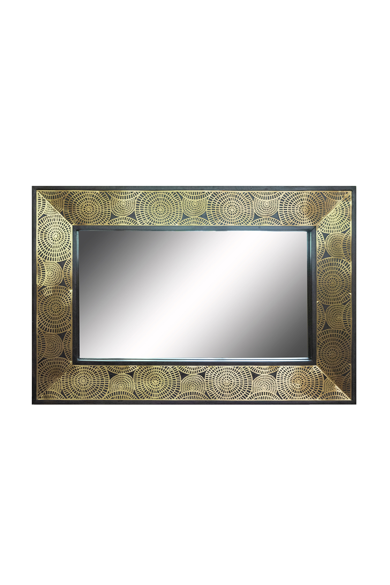 Black & Gold Mirror Frame by The house of trendz at Pernia's Pop Up Shop