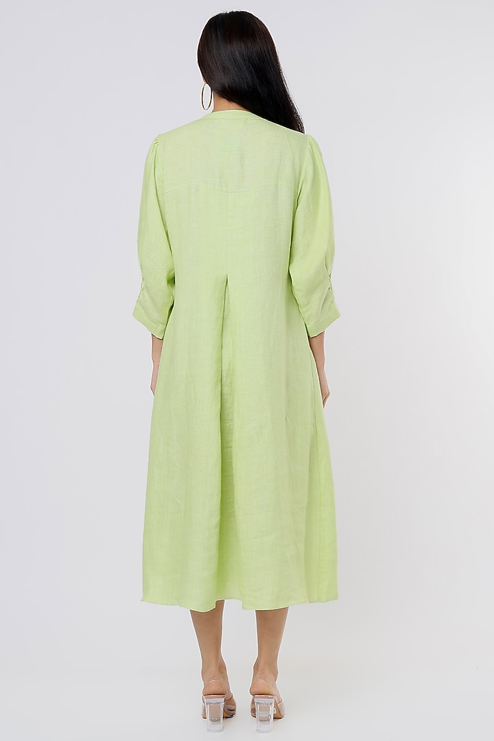 Sage Green Pure Hemp Tunic by The House of Hemp at Pernia's Pop Up Shop