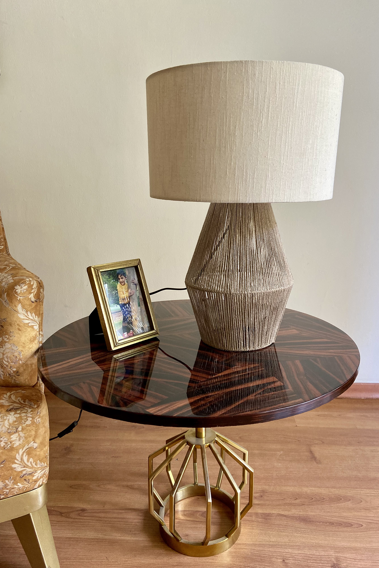 Jute Handcrafted Lamp by The house of trendz at Pernia's Pop Up Shop