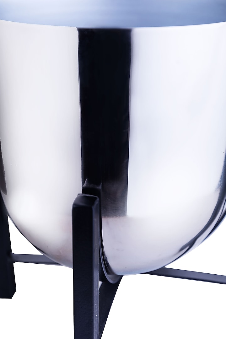 Silver Iron Table Planter by The house of trendz at Pernia's Pop Up Shop
