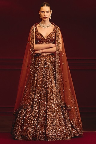 Designer Engagement Outfits For Women - Buy Lehengas, Sarees, Gowns,  Shararas Online 2026