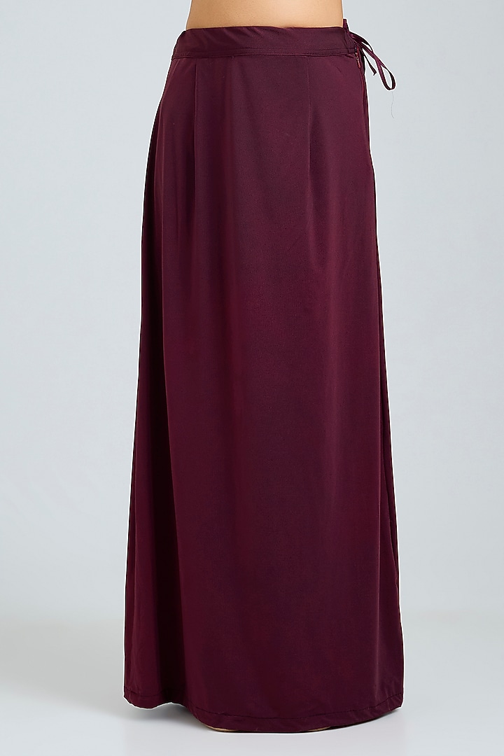 Crimson Red Net Embroidered Wedding Saree Set by Angad Singh at Pernia's Pop Up Shop