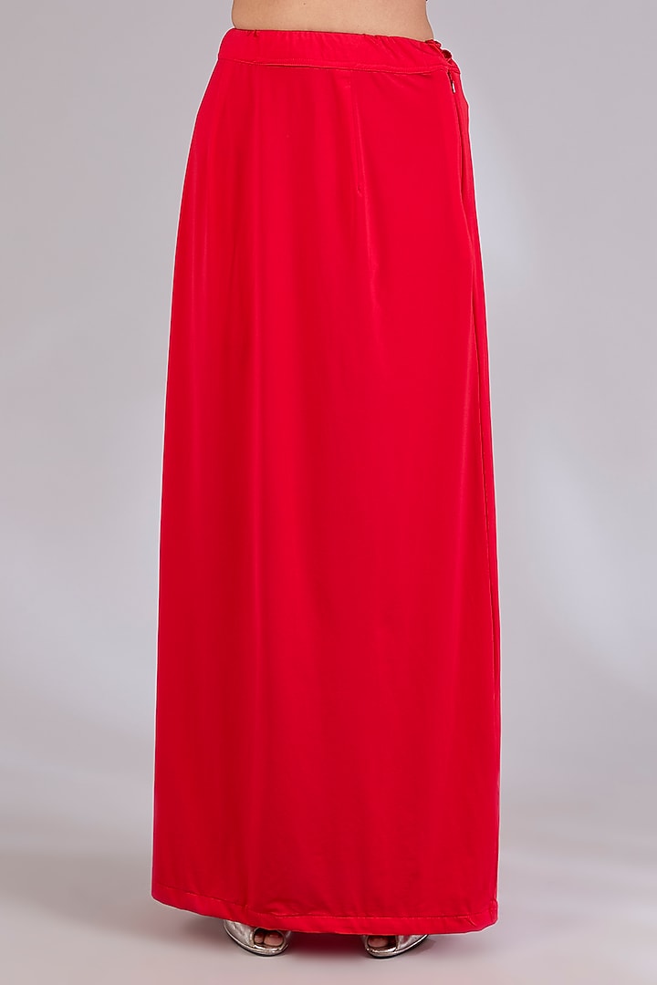 Red Net Bridal Saree Set by Angad Singh at Pernia's Pop Up Shop