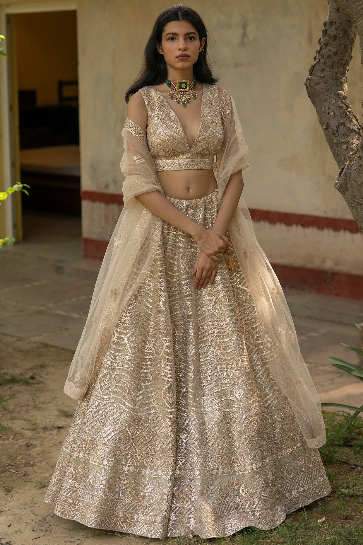 Gold lengha outlet