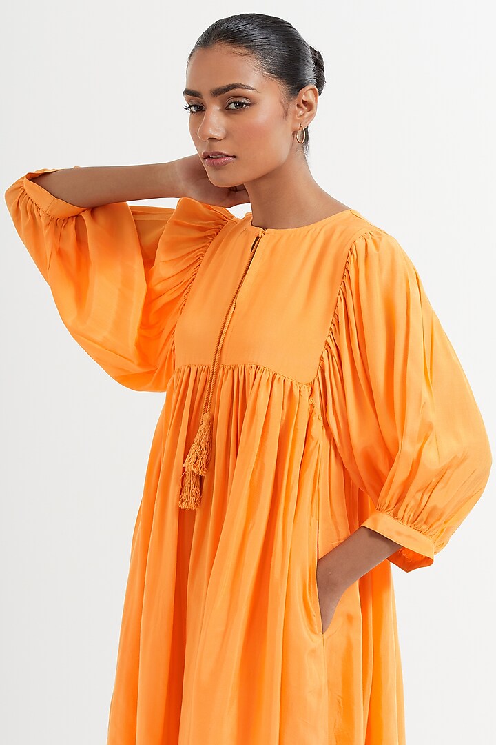 orange fanta dress Fanta Dress Set | Women Party Dress