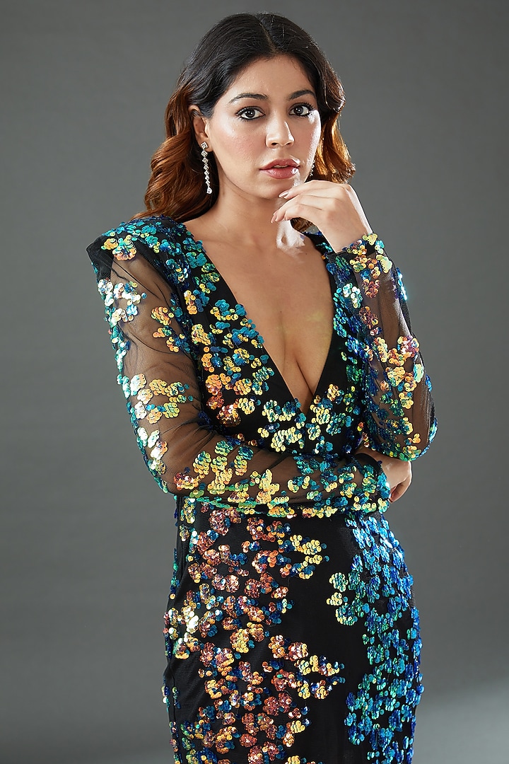 knee length dresses for ladies Shivani Short Kaftan main image 0