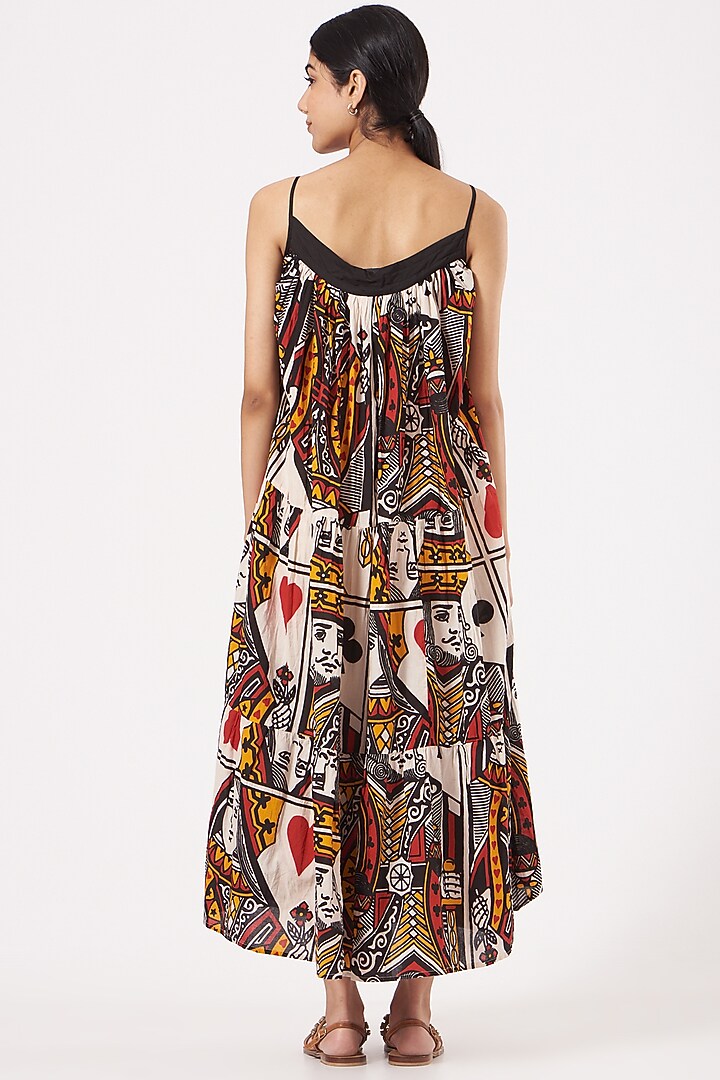 Multi-Colored Cotton Maxi Summer Dress by Tilla at Pernia's Pop Up Shop