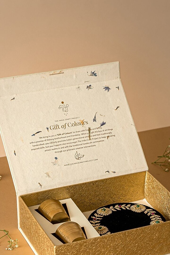 Parv Festive Gift Box by The India Craft Project at Pernia's Pop Up Shop