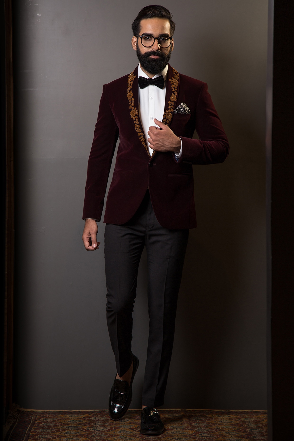 Burgundy Blazer with Pants Outfits For Men (326 ideas & outfits) | Lookastic