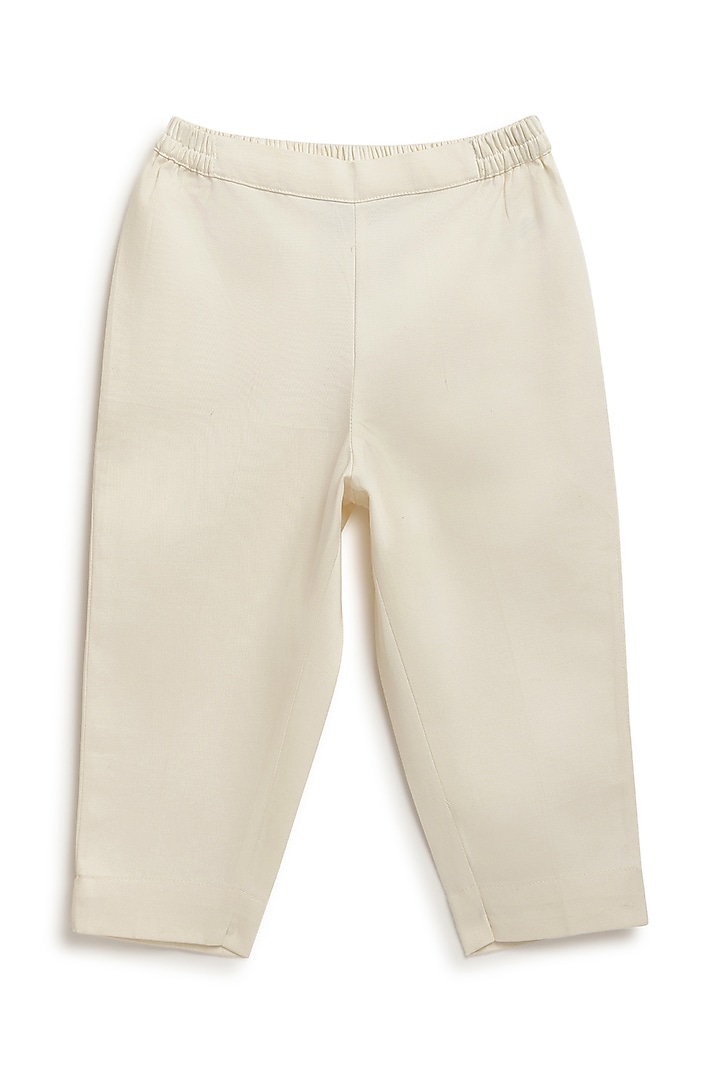Maroon Viscose Brocade Bundi Jacket Set For Boys by Tiber Taber at Pernia's Pop Up Shop