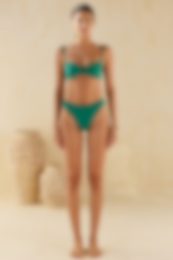 Jade Polyamide & Elastane Bikini Set by Tizzi at Pernia's Pop Up Shop