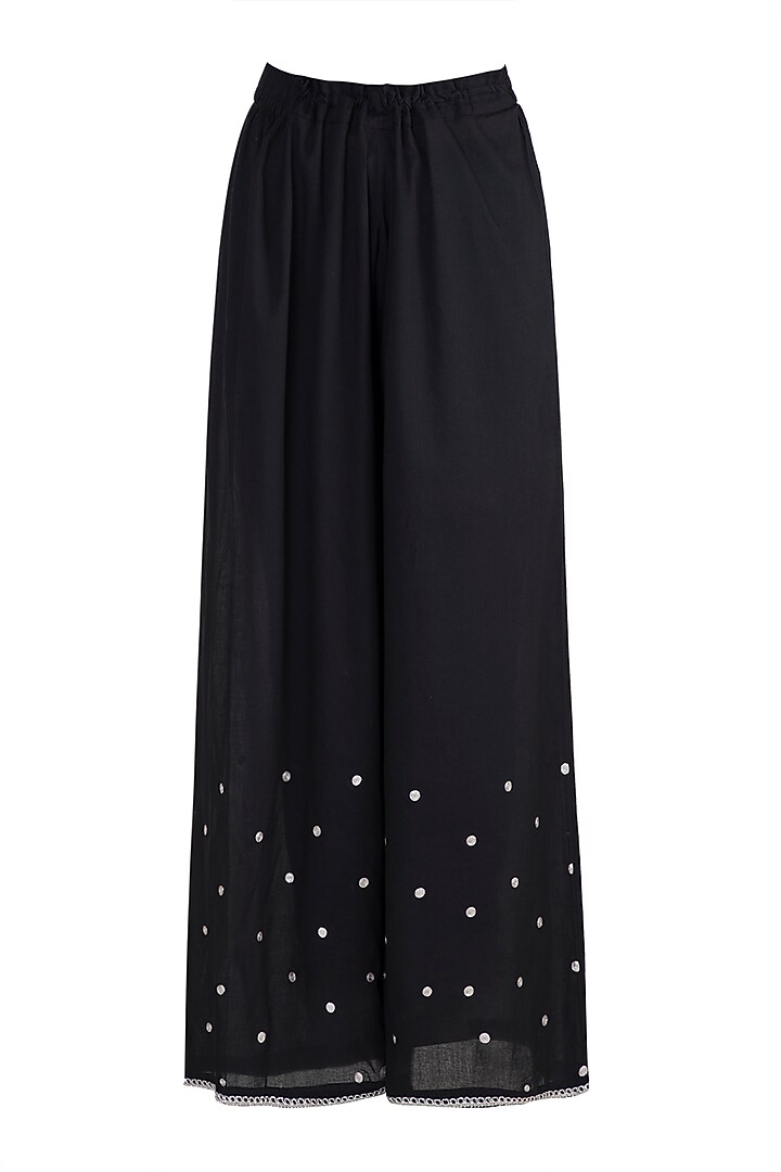 Black Kalidaar Kurta Set by Tokree at Pernia's Pop Up Shop