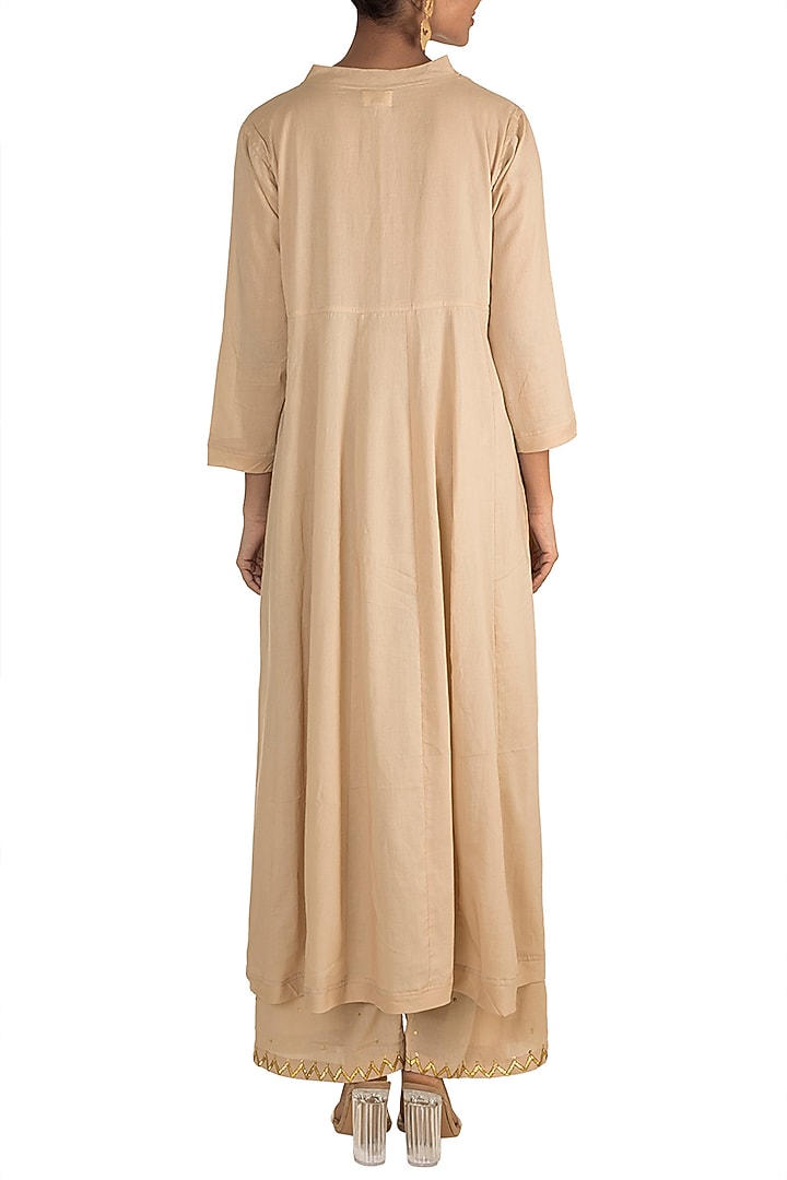 Powder Pink Kalidar Kurta Set by Tokree at Pernia's Pop Up Shop