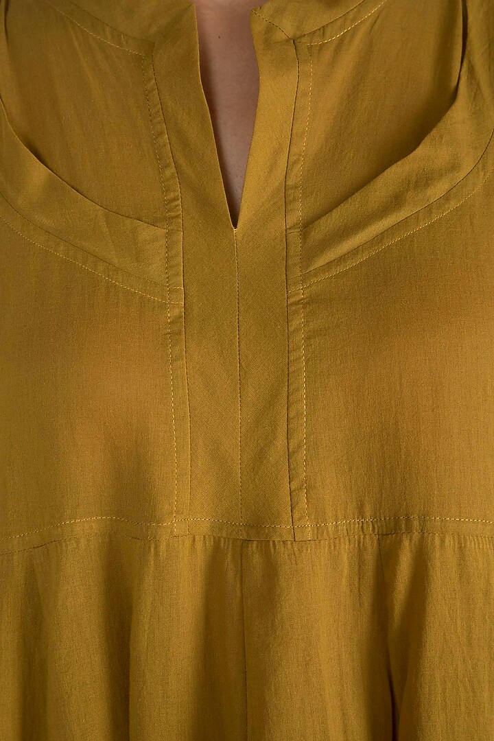 Mehendi Green Kalidar Kurta Set by Tokree at Pernia's Pop Up Shop