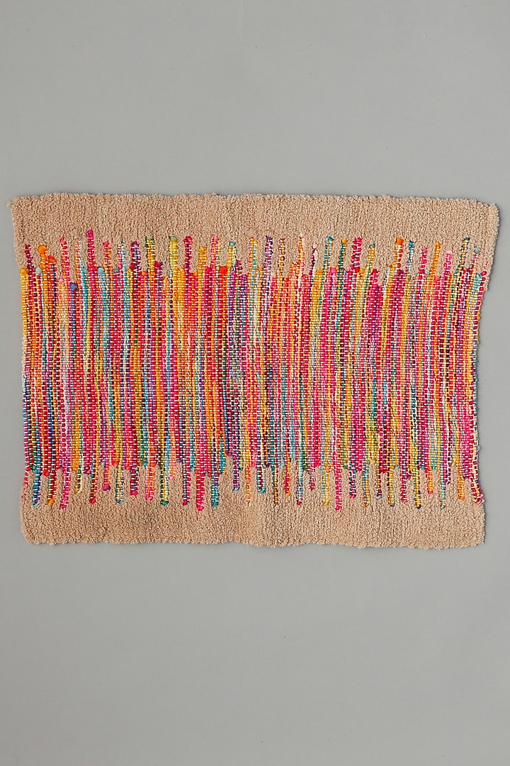 Scattered Rainbow Table Mats (Set of 2) by The Kargha Story at Pernia's Pop Up Shop