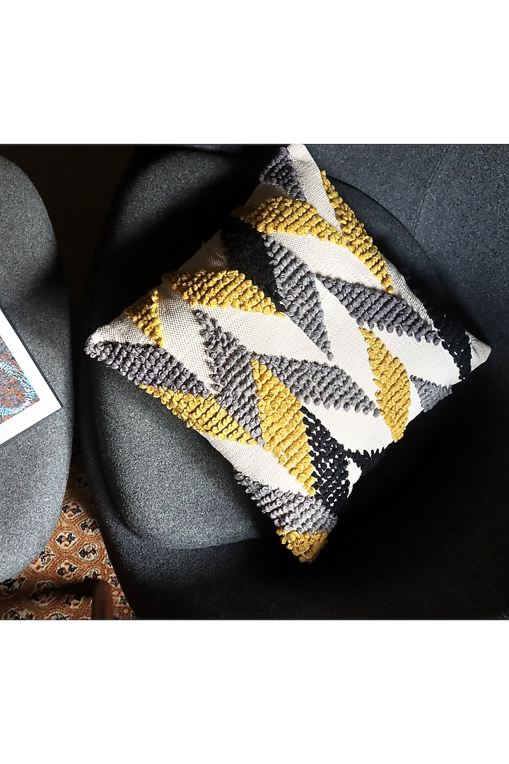 Shaded Symmetry Cushion Cover by The Kargha Story at Pernia's Pop Up Shop