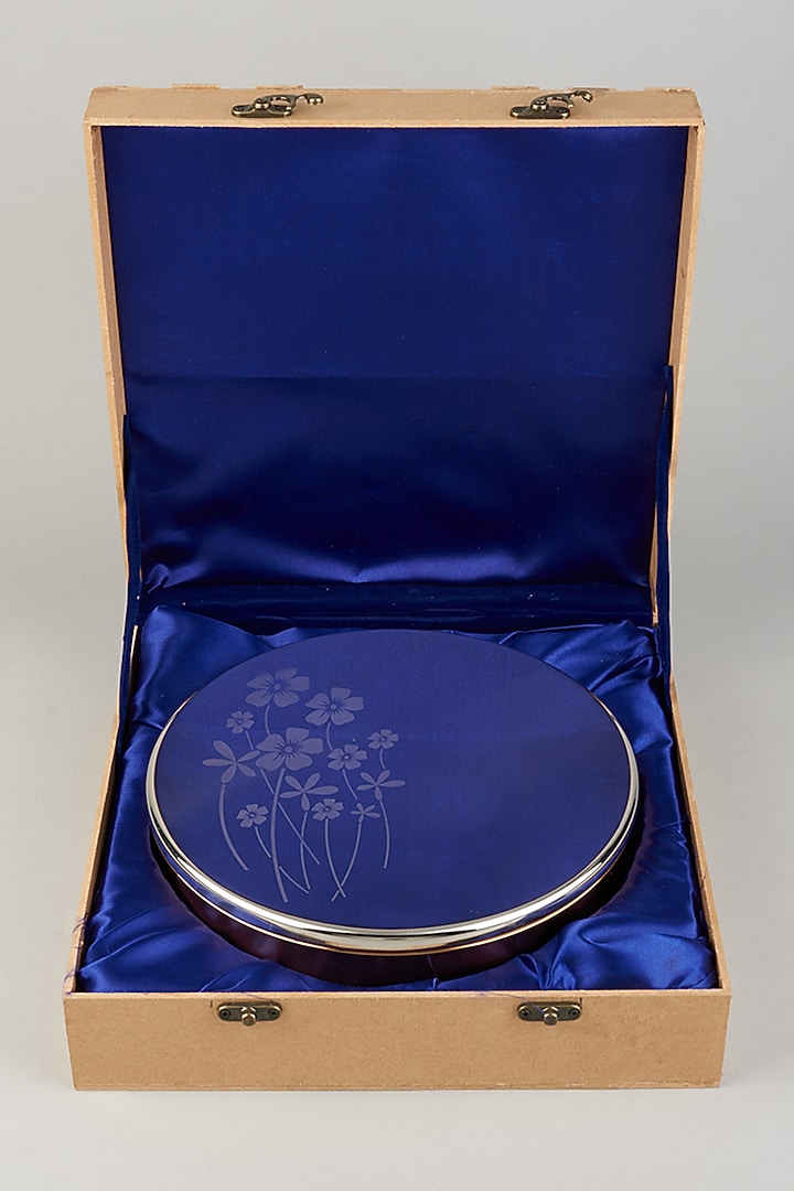 Champagne Gold Indian Spice Box (Set of 10) Design by The Khabiyas Trunk by KJ at Pernia's Pop