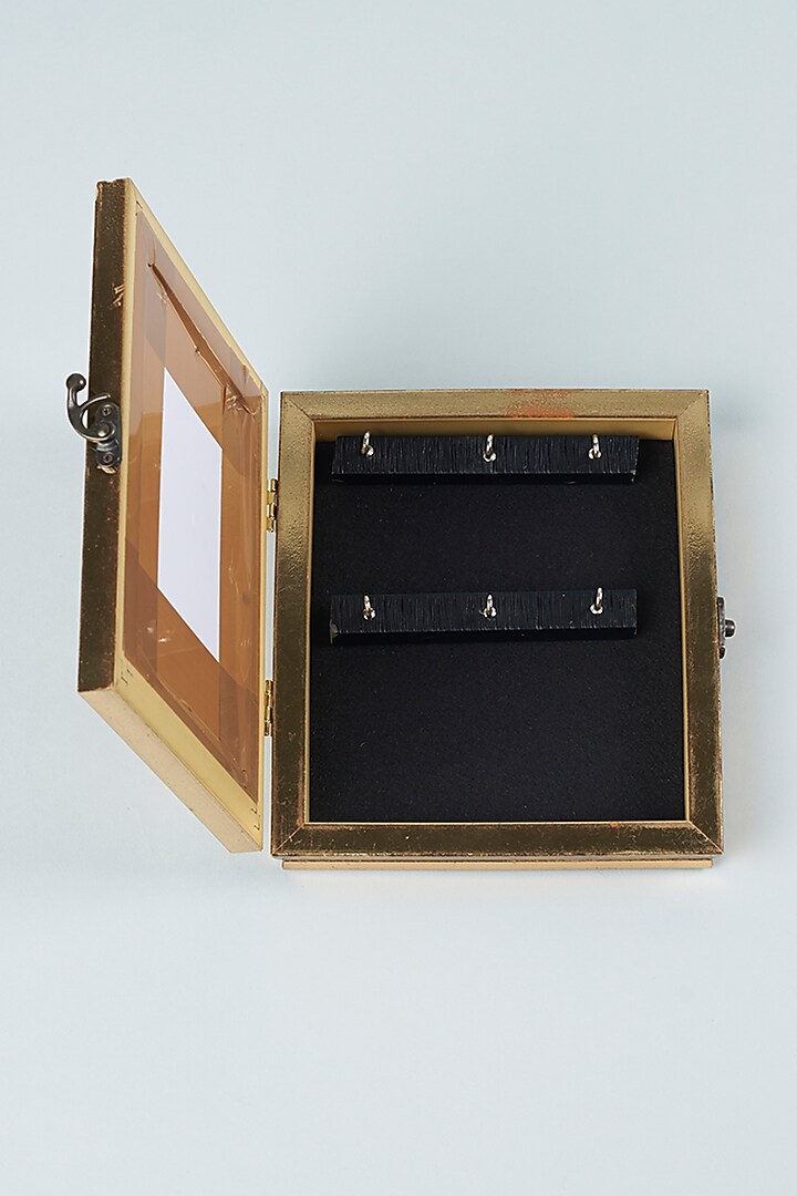 Black Metal Wall Frame by The Khabiyas Trunk by KJ at Pernia's Pop Up Shop