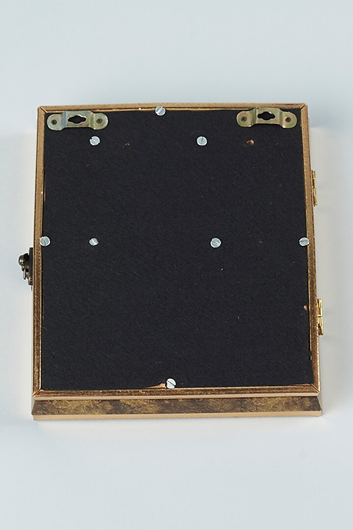 Black Metal Wall Frame by The Khabiyas Trunk by KJ at Pernia's Pop Up Shop
