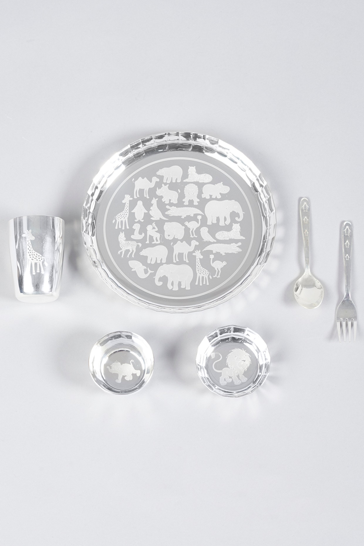 German silver dinner outlet set