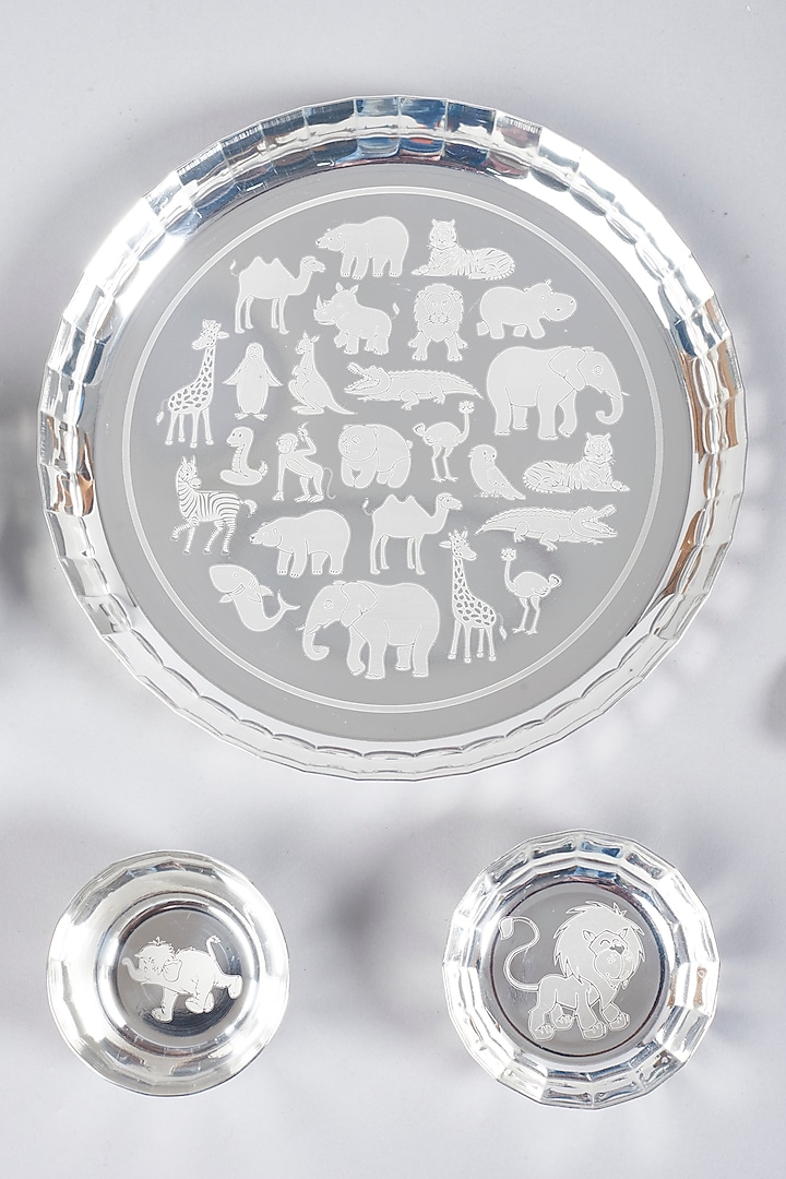White German Silver Dinner Set (Set of 6) by The Khabiyas Trunk by KJ at Pernia's Pop Up Shop