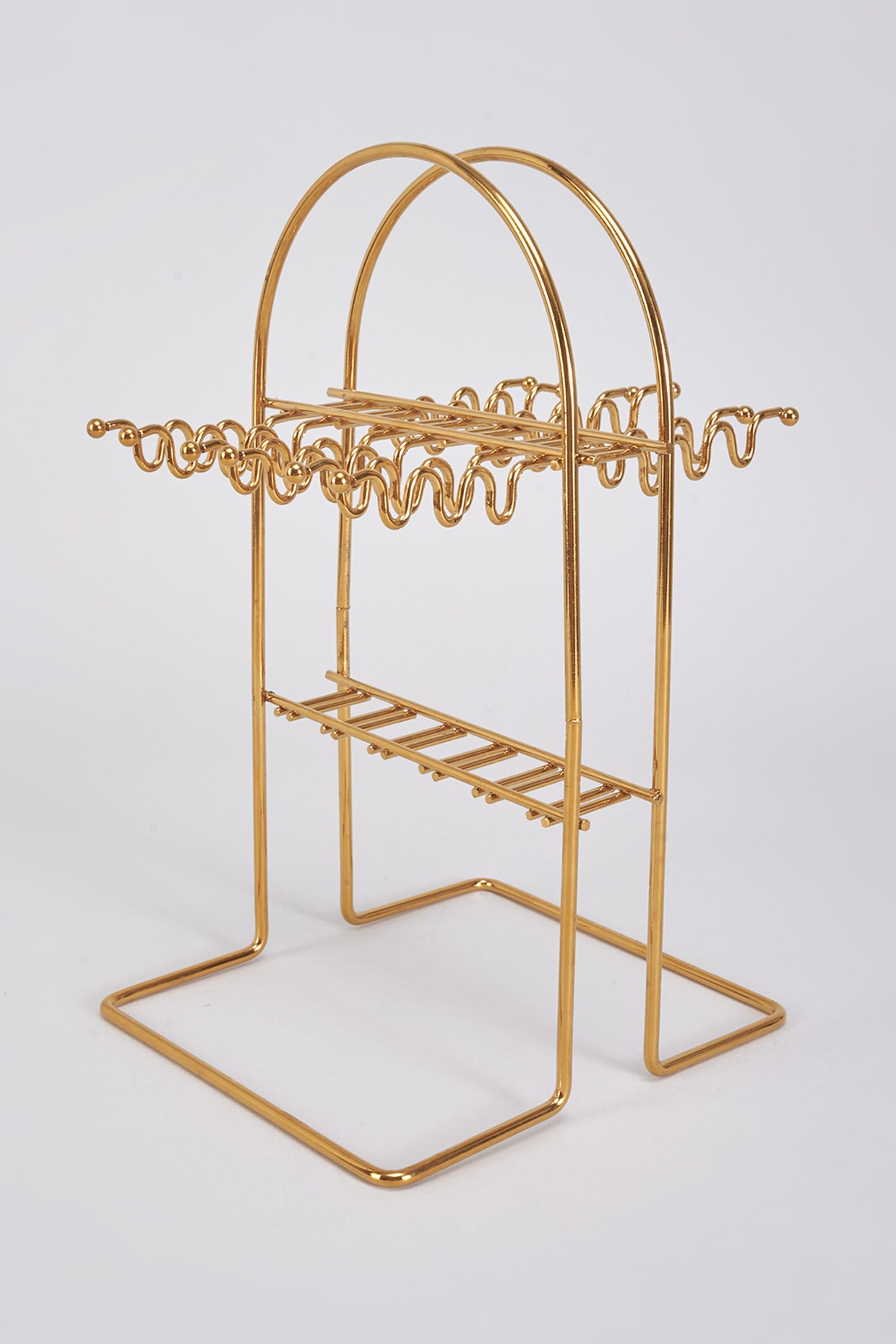 Gold Steel Cutlery Set Design by The Khabiyas Trunk by KJ at