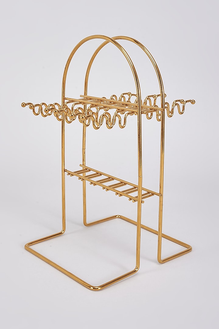 Gold Steel Cutlery Set by The Khabiyas Trunk by KJ at Pernia's Pop Up Shop