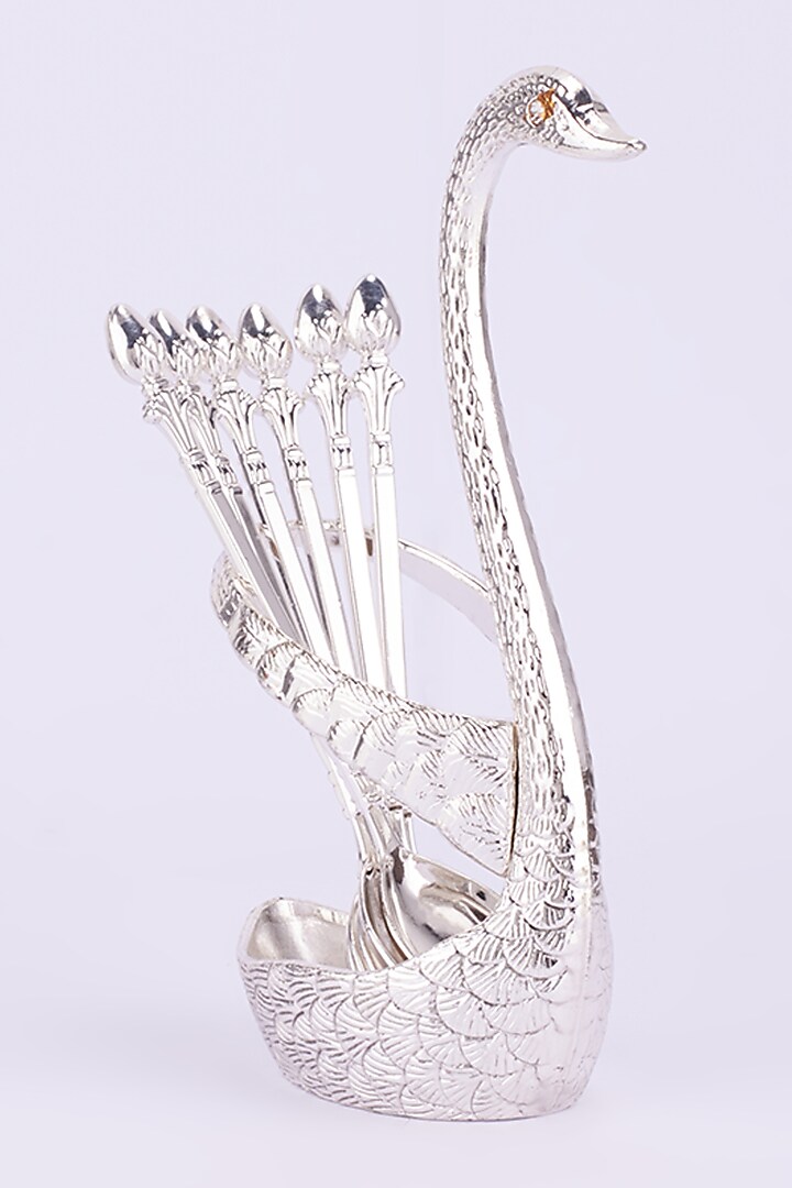 White German Silver Spoon Cutlery Set by The Khabiyas Trunk by KJ