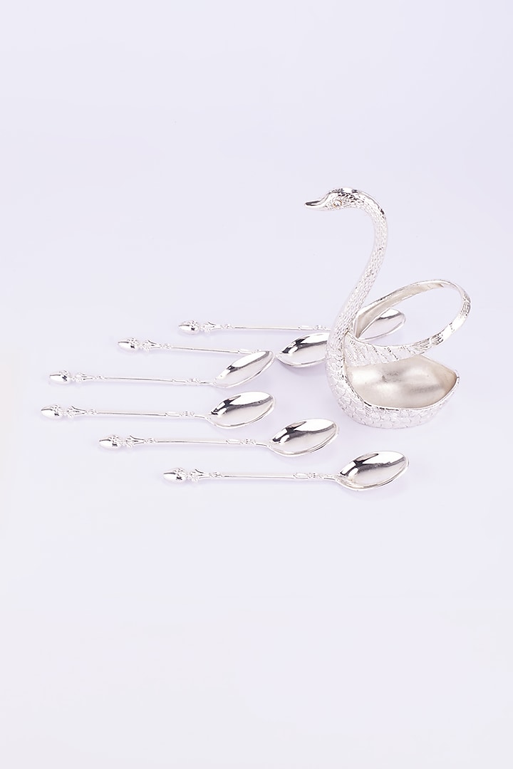 White German Silver Spoon Cutlery Set by The Khabiyas Trunk by KJ at Pernia's Pop Up Shop