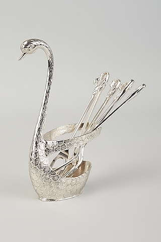German Silver Metal Duck Fork Set by The Khabiyas Trunk by KJ