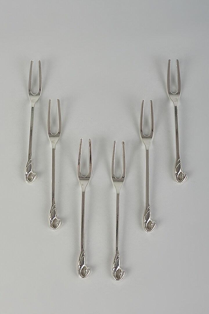 German Silver Metal Duck Fork Set by The Khabiyas Trunk by KJ at Pernia's Pop Up Shop