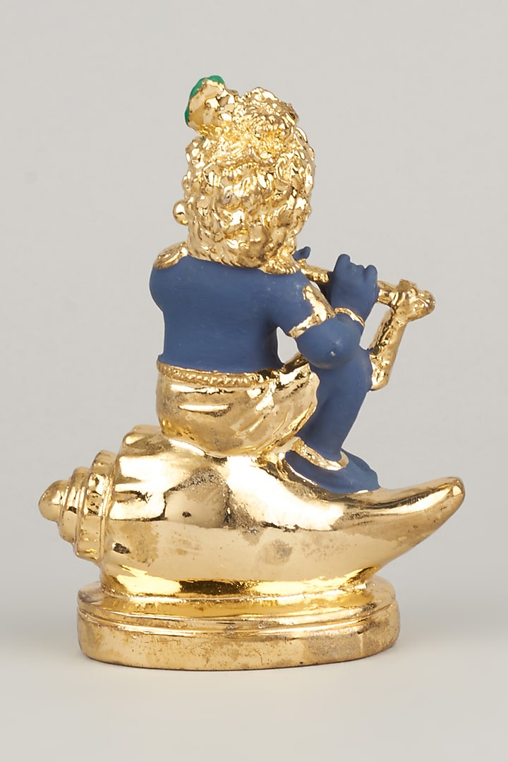 Golden Lord Krishna Idol by The khabiyas trunk by KJ at Pernia's Pop Up Shop