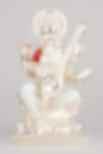 Silver Saraswati Idol by The khabiyas trunk by KJ