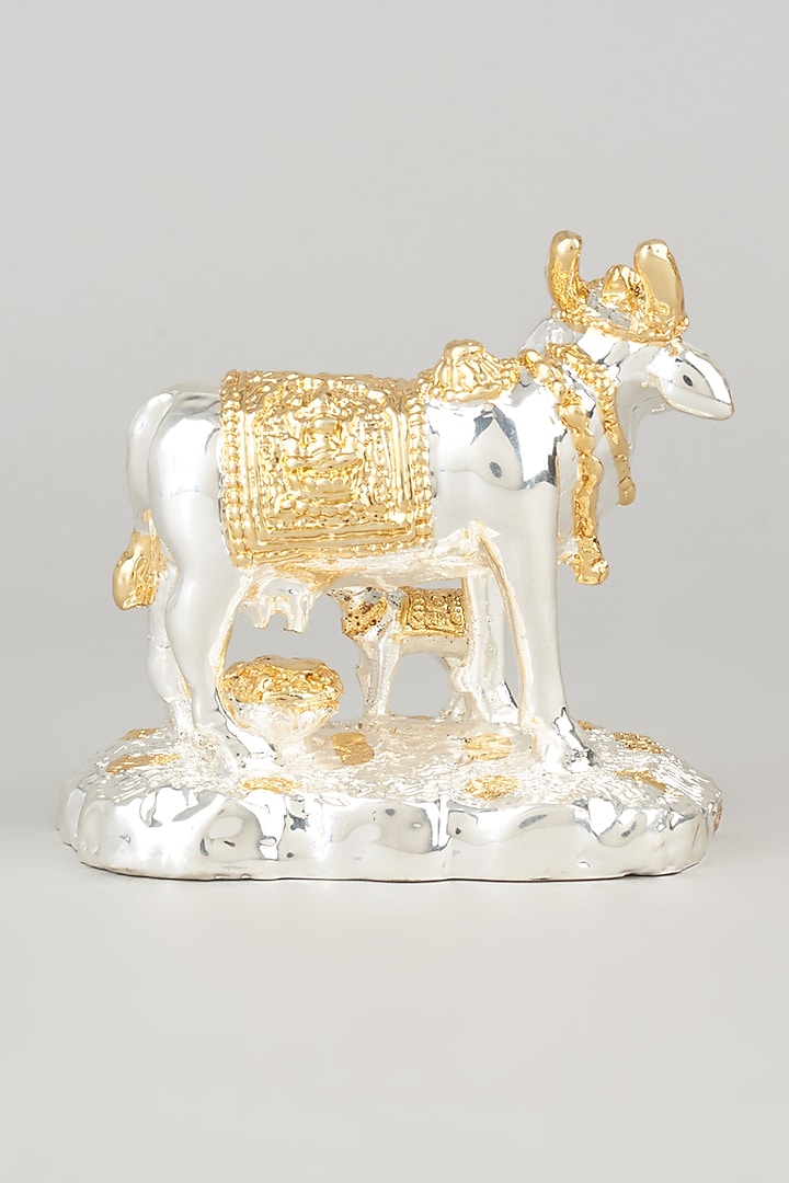 Silver Nandi Bull Idol by The khabiyas trunk by KJ at Pernia's Pop Up Shop