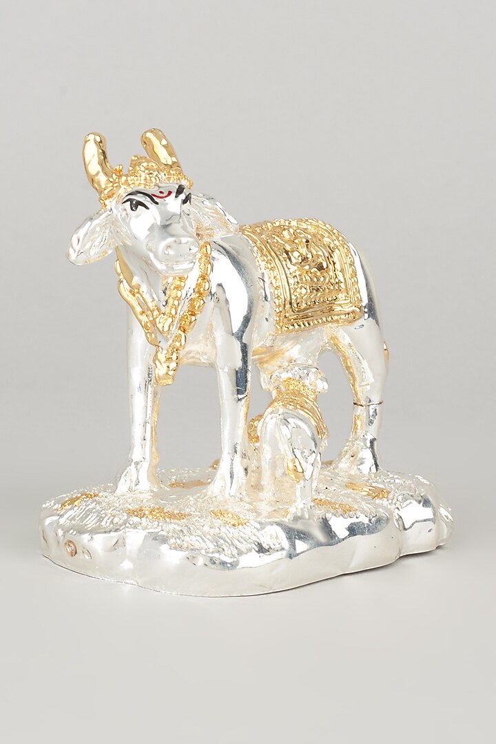 Silver Nandi Bull Idol by The khabiyas trunk by KJ at Pernia's Pop Up Shop