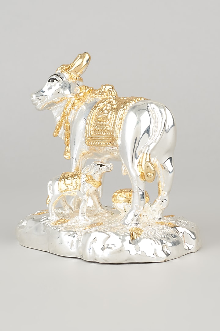 Silver Nandi Bull Idol by The khabiyas trunk by KJ at Pernia's Pop Up Shop