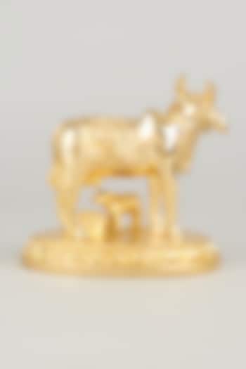 Gold Nandi Bull Idol by The khabiyas trunk by KJ