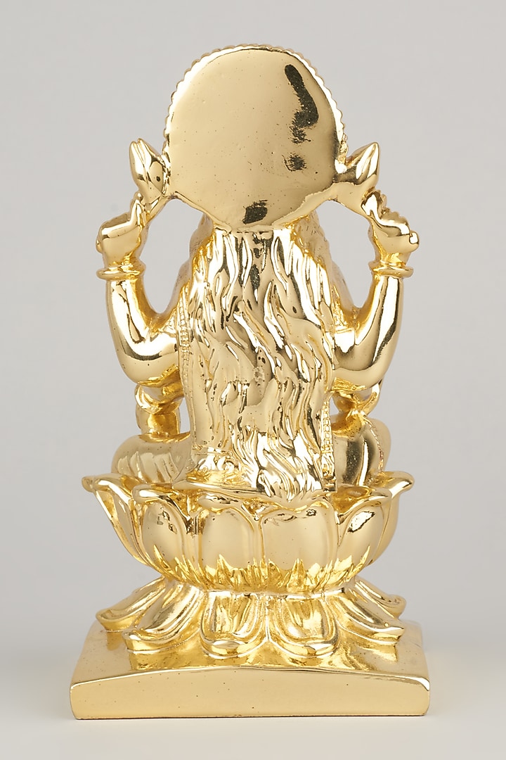 Golden Goddess Lakshmi Idol by The khabiyas trunk by KJ at Pernia's Pop Up Shop