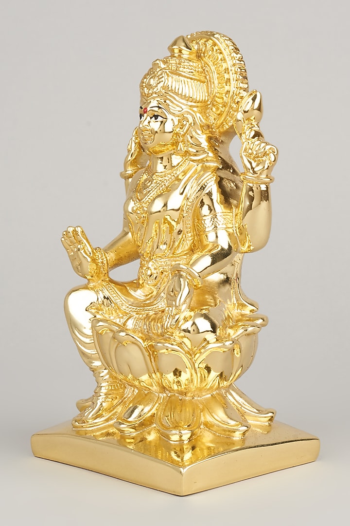 Golden Goddess Lakshmi Idol by The khabiyas trunk by KJ at Pernia's Pop Up Shop