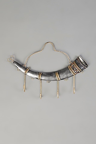 Gold Antique Metal Wall Art by The Khabiyas Trunk by KJ