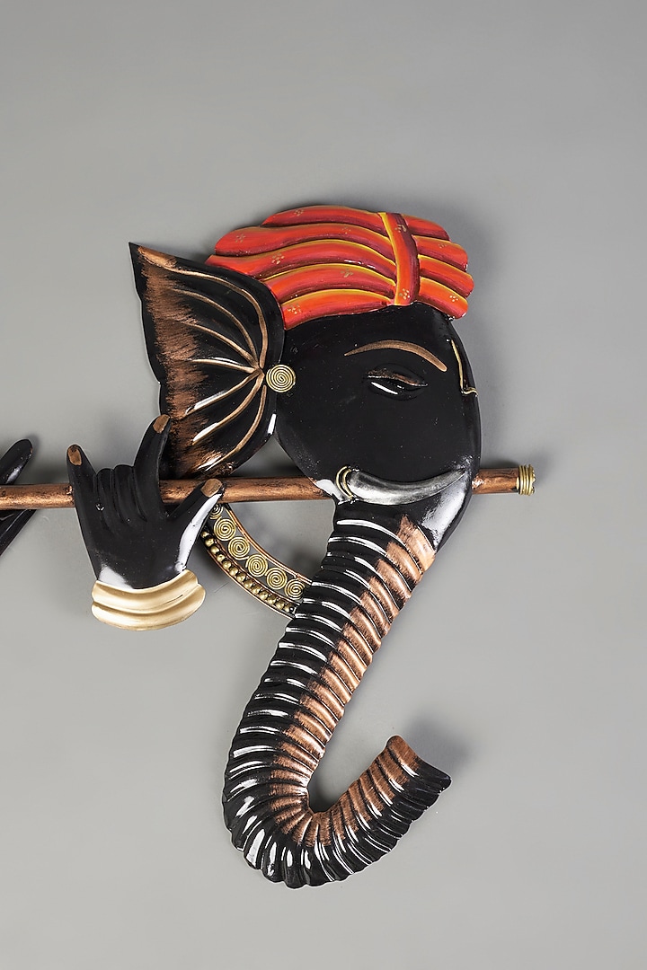 Black Antique Metal Wall Art by The Khabiyas Trunk by KJ at Pernia's Pop Up Shop