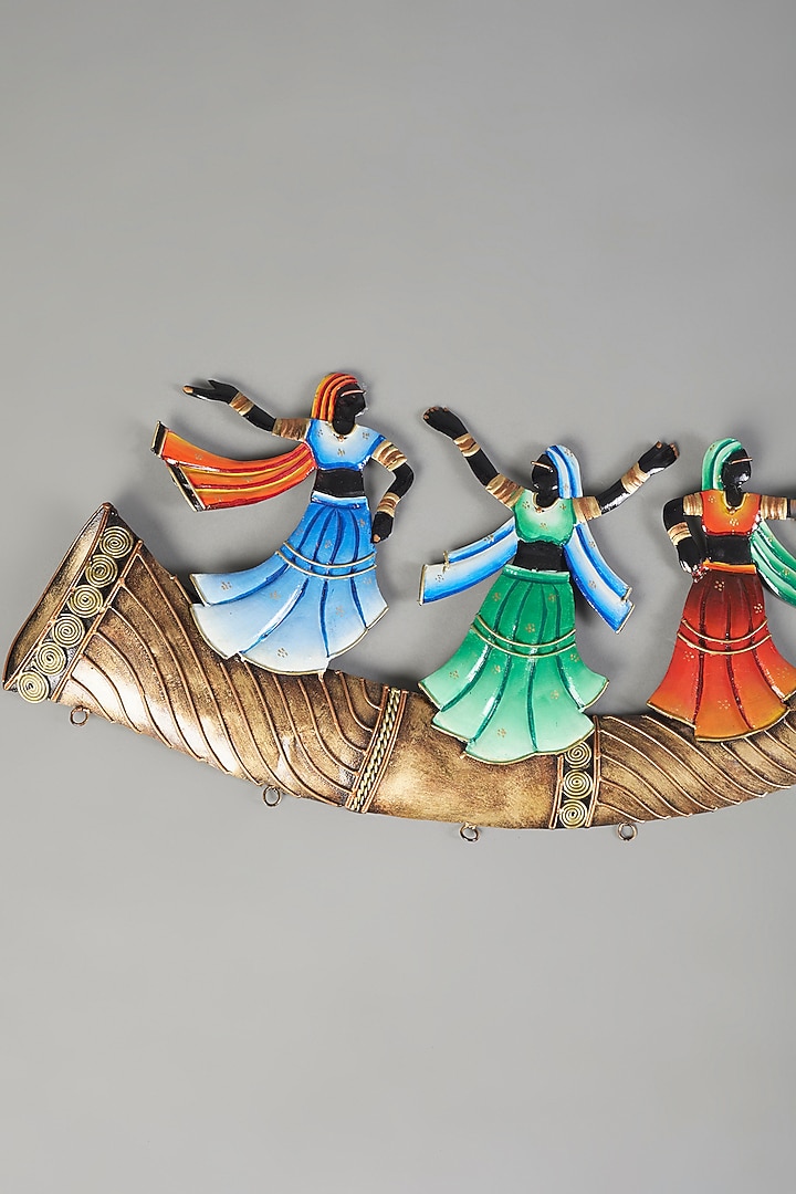 Multi-Colored Metal Wall Art by The Khabiyas Trunk by KJ at Pernia's Pop Up Shop