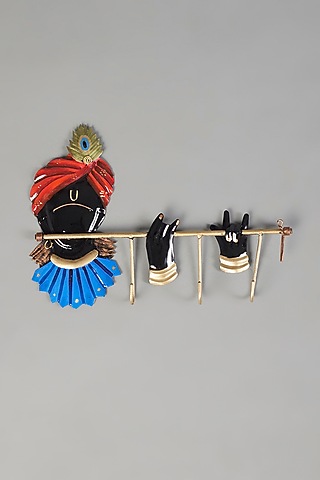 Black Wall Art In Metal by The Khabiyas Trunk by KJ