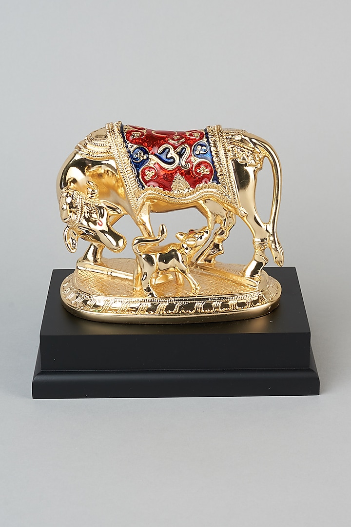 Golden Fibre Nandi Bull Idol by The Khabiyas Trunk by KJ