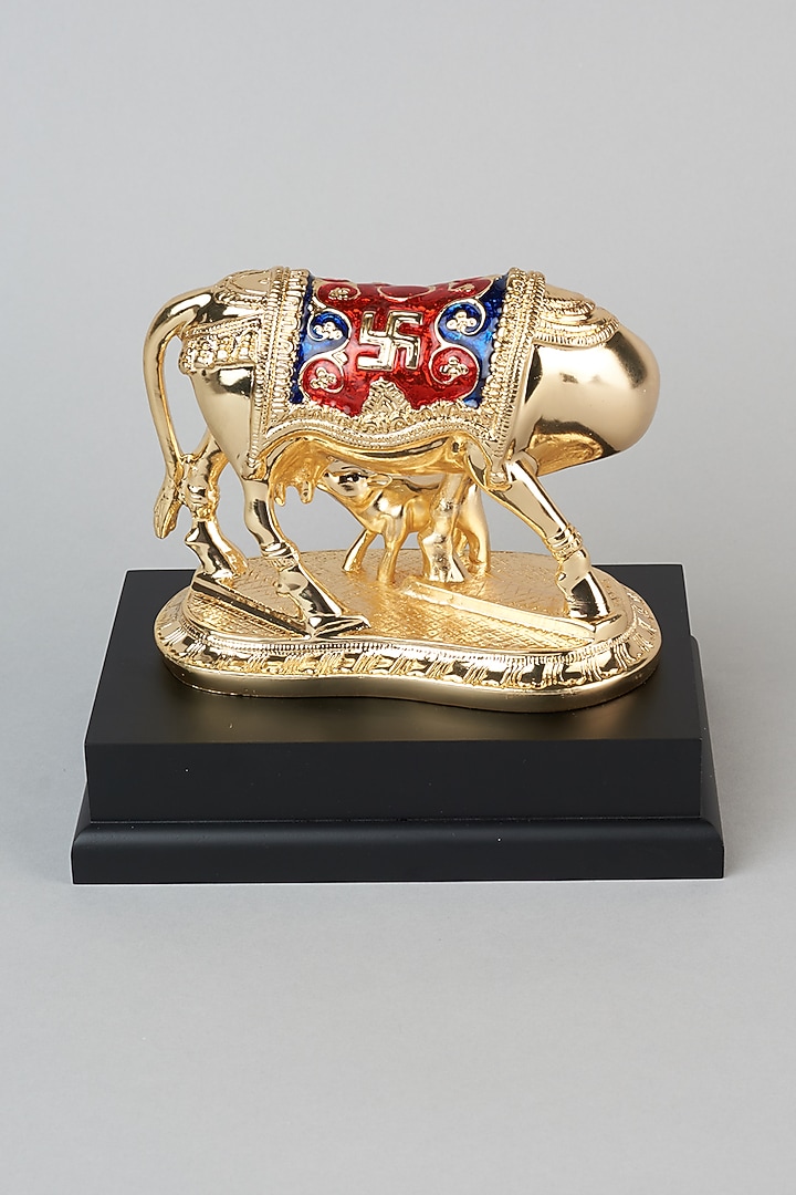 Golden Fibre Nandi Bull Idol by The Khabiyas Trunk by KJ at Pernia's Pop Up Shop