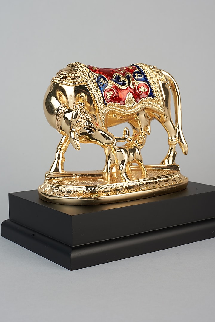 Golden Fibre Nandi Bull Idol by The Khabiyas Trunk by KJ at Pernia's Pop Up Shop