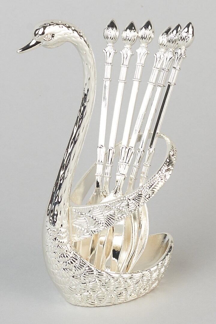 German Silver Fork Set (Set of 6) by The Khabiyas Trunk by KJ at Pernia's Pop Up Shop