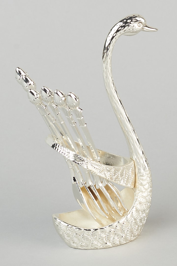 German Silver Fork Set (Set of 6) by The Khabiyas Trunk by KJ at Pernia's Pop Up Shop