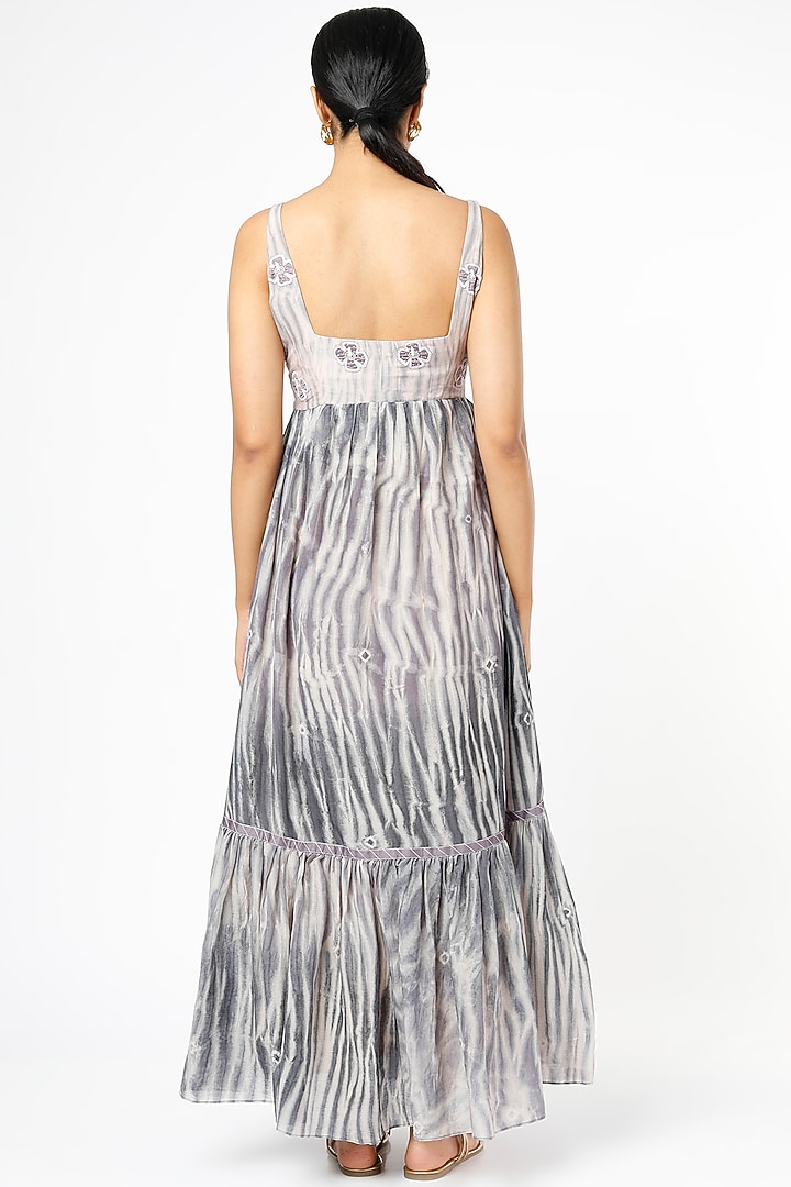 Mauve & Peach Embroidered Vacation Dress by The Loom art at Pernia's Pop Up Shop
