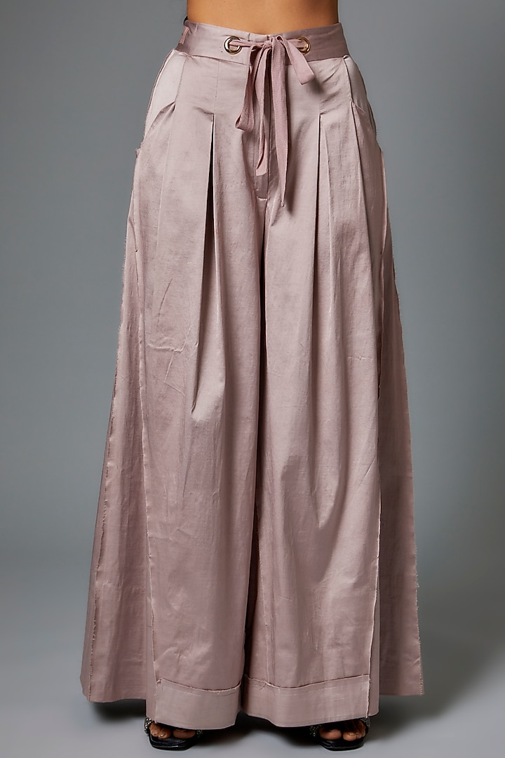 Lilac Silk Co-Ord Set by The Little Black Bow at Pernia's Pop Up Shop